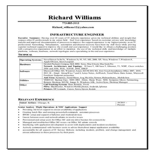 2016 resume | DOCX