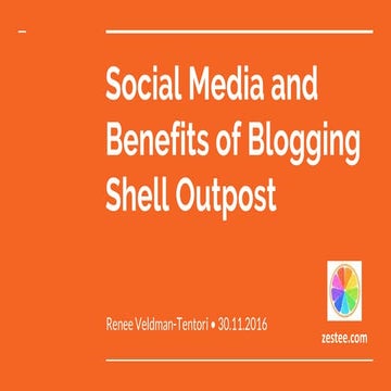 2016 Social media for Shell Outpost 