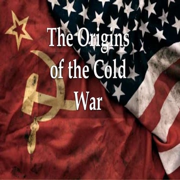 Start of the Cold War