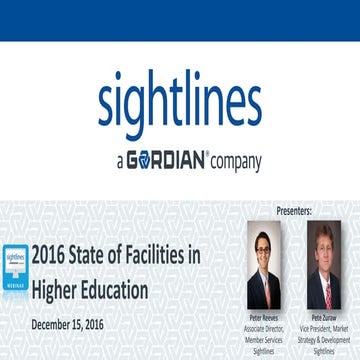 2016 State of Facilities in Higher Education