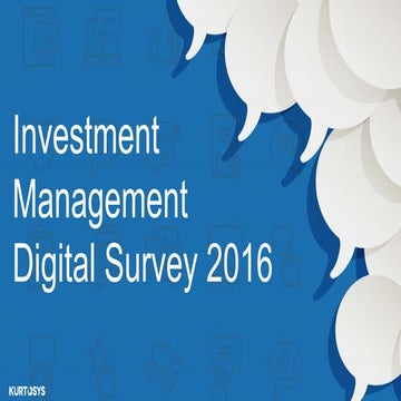 Investment Management Digital Survey 2016