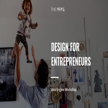 Idea Validation Workshop (TCN & The MEME)