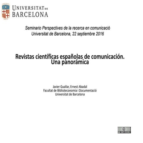 2016_seminari_perspectives_recerca_comunicació / Guallar i Abadal