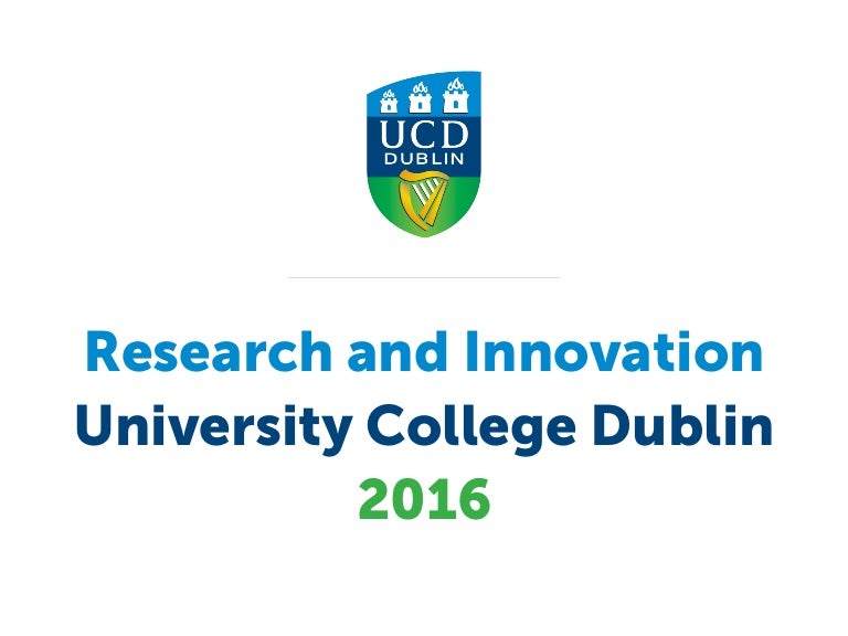 2016 Research at UCD Dublin
