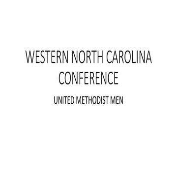 2016 United Methodist Men | PPTX