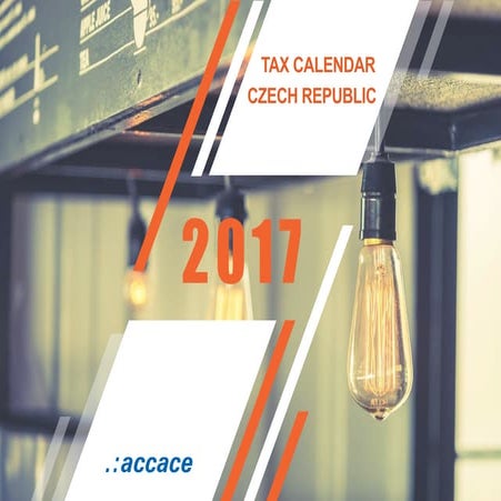 2017 Tax Calendar | Czech Republic