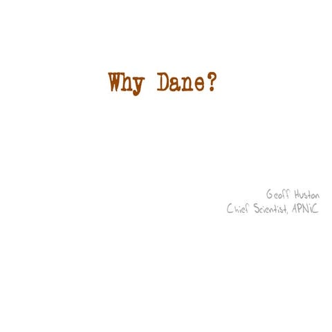 Encryption with DANE, NZNOG 2017