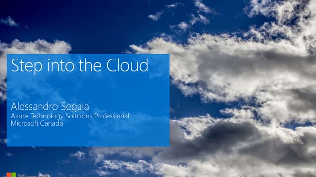 T3: Step in the Cloud