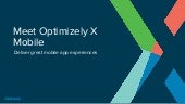 Meet Optimizely X Mobile