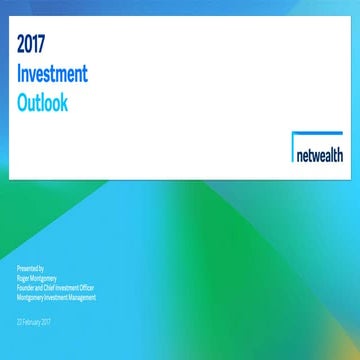 Netwealth portfolio construction series: Economic Update with Roger Montgomery