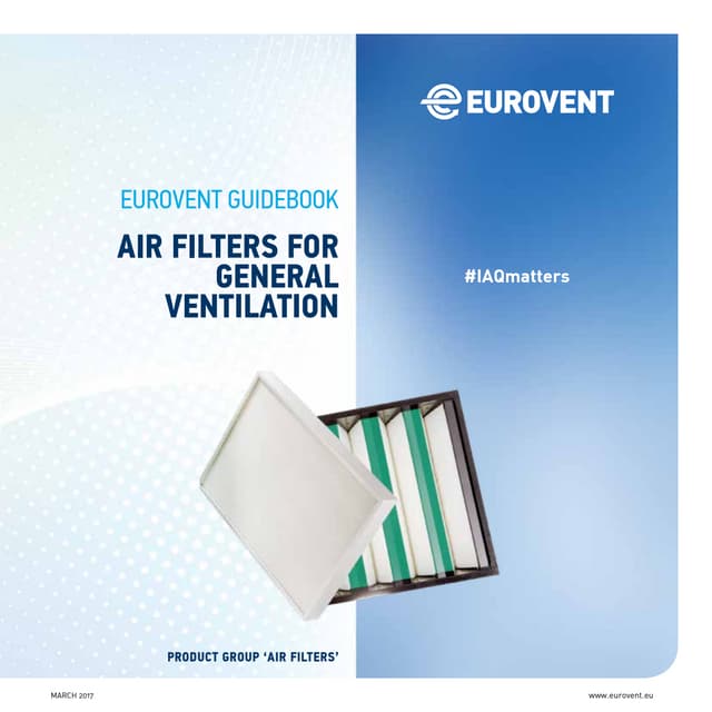 Guidebook ‘Air Filters for General Ventilation’.