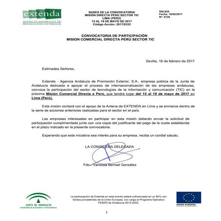 Misión directa perú sector tic 2017