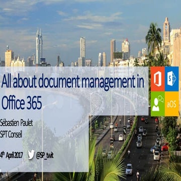 aOS Mumbai Aall about documents o365 04/04/2017