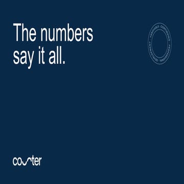 The Numbers Say it All