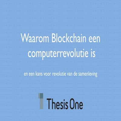 2017 05-31 meimaand matchmaand - blockchain