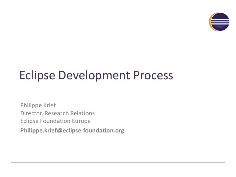 Eclipse development process