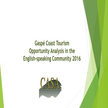Gaspé Coast Tourism