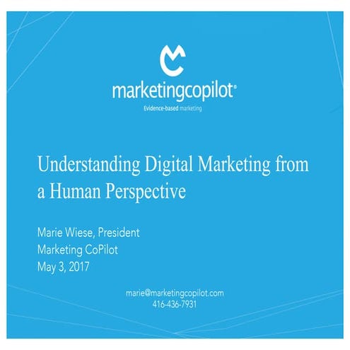 Digital marketing from a human perspective: For schools and camps