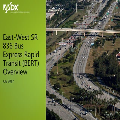 MDX SR836 BERT presentation