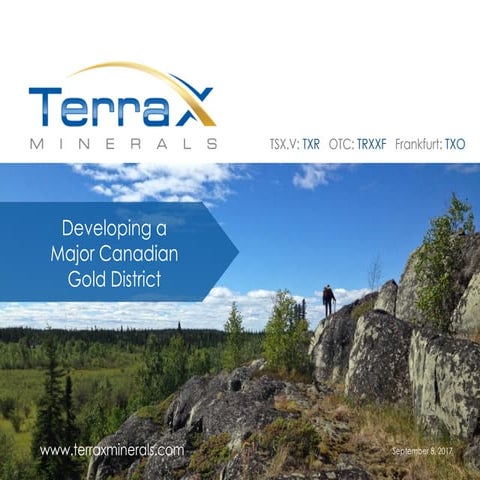 TerraX Minerals Investor Presentation | PPT