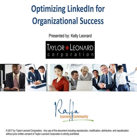 2017-09-19 *NON-PROFIT EXCLUSIVE: LinkedIn for Nonprofits - Optimizing Linked...