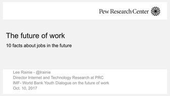 10 facts about jobs in the future