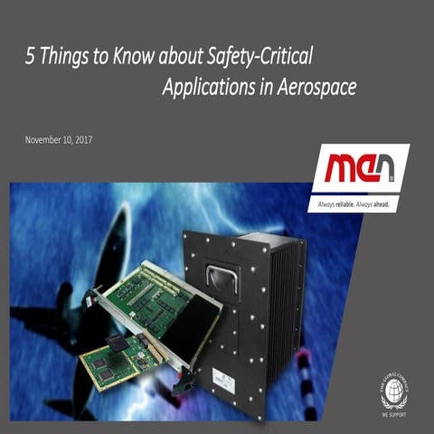 5 Things to Know about Safety-Critical Applications in Aerospace