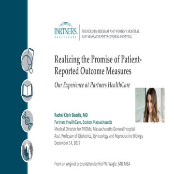 Realizing the Promise of Patient-Reported Outcomes Measures