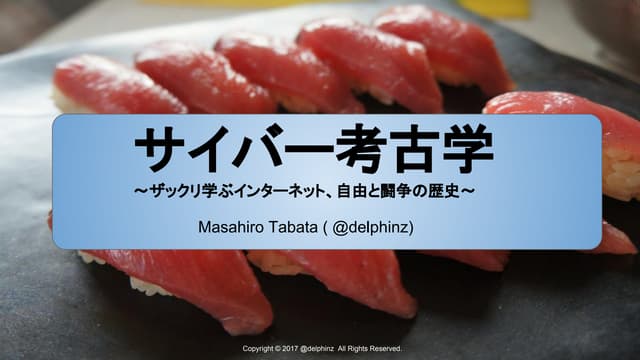 サイバー考古学@ささみ 2017.2.20