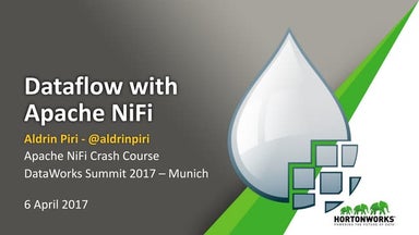 Dataflow with Apache NiFi