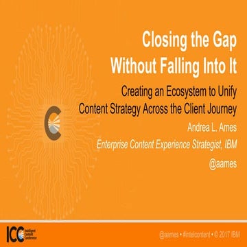 Closing the Gap Without Falling Into It: Creating an Ecosystem to Unify Conte...