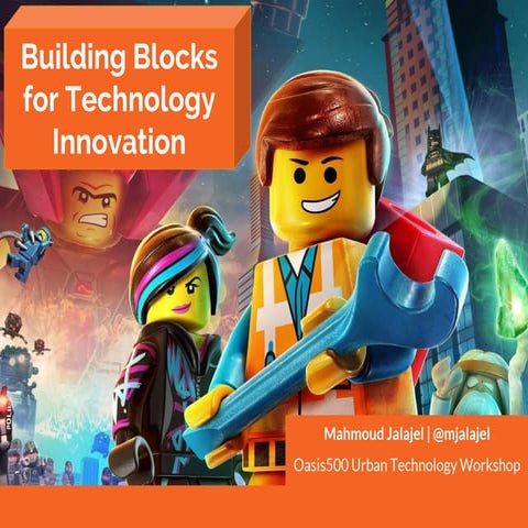 Technology building blocks for innovation
