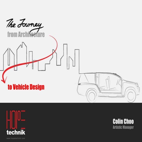 DBA #9 Designer's Journey - Designing vehicles: An Uncharted Path Beyond Architecture