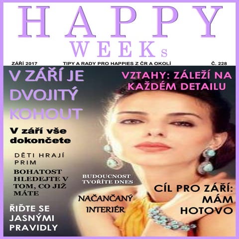 HAPPYWEEK ZÁŘÍ 228 - 2017.09.01.