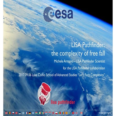 LISA Pathfinder: the complexity of free fall - Michele Armano