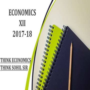 2017-18 ECONOMICS - CBSE SYLLABUS & PROJECT 
