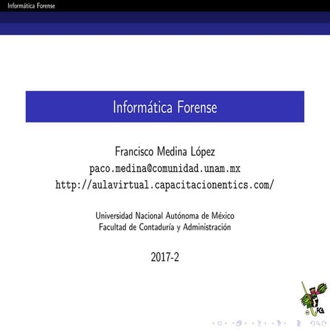 Presentación de la materia Seguridad Informática 2017-2
