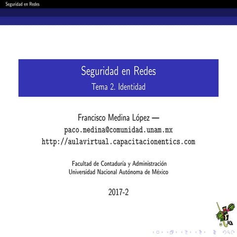 2017-2 Tema 2. Identidad