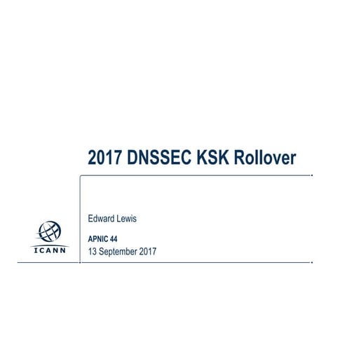 2017 DNSSEC KSK Rollover