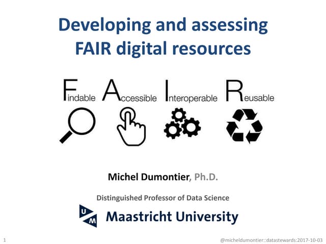 Developing and assessing FAIR digital resources