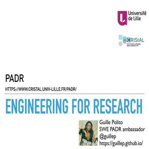 PADR - Engineering for Reseach