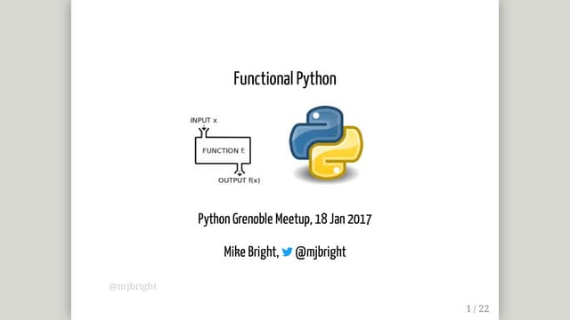 2017 jan-18 meetup-functional_python