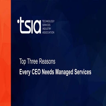 Top Three Reasons Every CEO Needs Managed Services