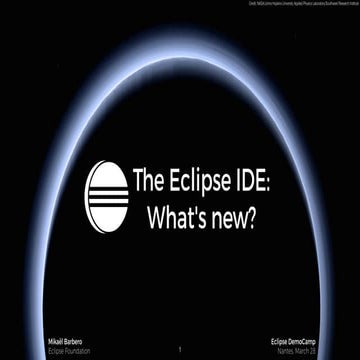 The Eclipse IDE: What's new in the 2017 release?