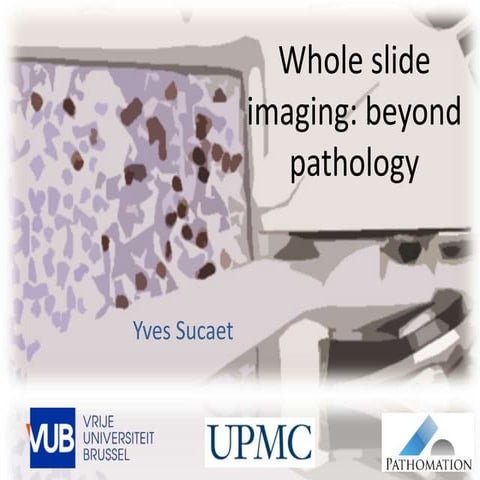 Whole slide imaging: beyond pathology (Pittsburgh Computational Pathology Lec...