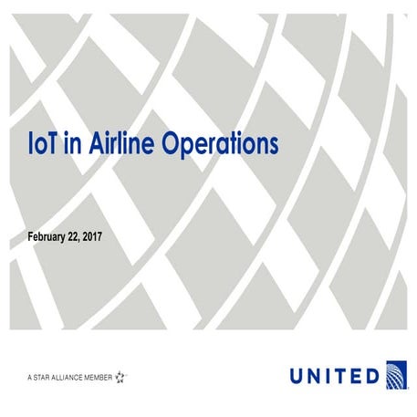 WSO2Con USA 2017: IoT in Airline Operations