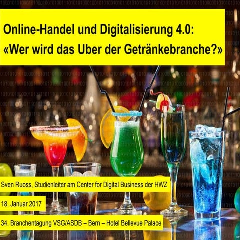 Wer wird das Uber der Getränkebranche?