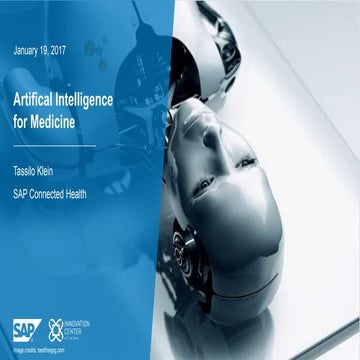 Artificial Intelligence for Medicine