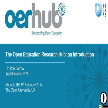 OER Hub: An Overview