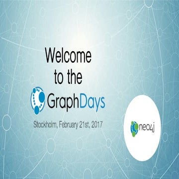 GraphDay Stockholm - Graphs in Action
